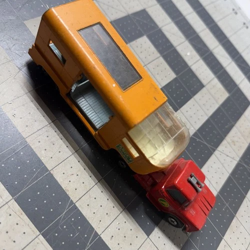 Matchbox KingSize k-18 Dodge Articulated Horse Van Trailer M/I England By Lesney