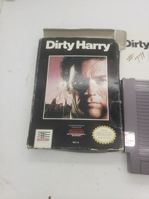 Dirty Harry NES Nintendo Complete CIB Authentic! Very Good Condition