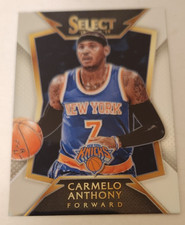 Carmelo Anthony 2014-15 Panini Select Concourse Level Silver Prizm