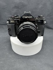 Vintage Canon A-1 Film Camera with Canon 50mm f/1.8 Lens