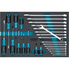 Hazet 163-58/27N Werkzeug-Satz 27-tlg SW 3/3 mm 519 mm