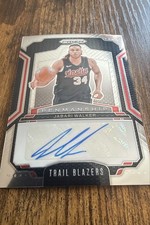 2024-25 Panini Prizm - Penmanship Jabari Walker #PNM-JWB Silver Prizm (AU)