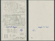 Steve Woz Wozniak SIGNED Apple I Computer Schematic Founder PSA AUTOGRAPHED Jobs