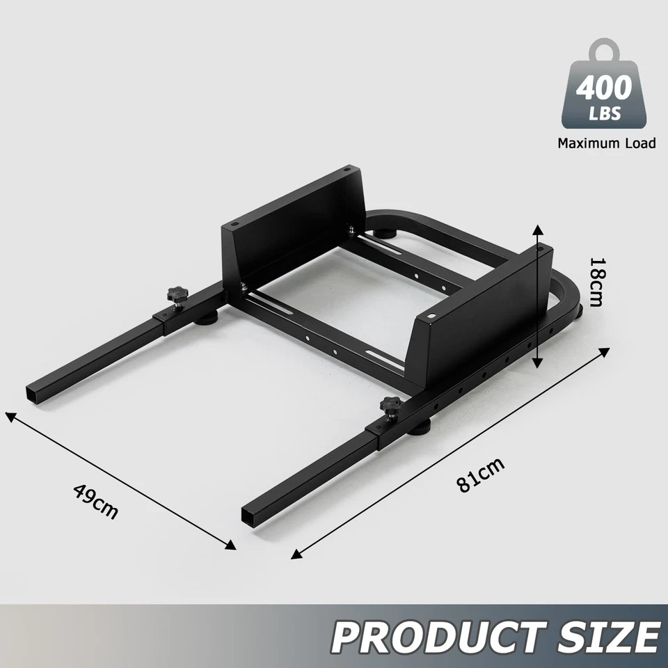Minneer Upgraded Racing Gmaing Rear Seat Stand for Steering Wheel Stand Cockpit - Image 3 of 4