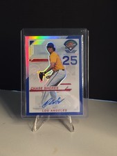 2025 Panini Prospect Edition - Chase Shores #52 Blue Prizm /149 (RC)