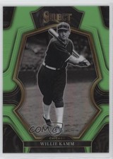 2023 Panini Select Premier Level Neon Green Prizm 1/75 Willie Kamm #154 14mq