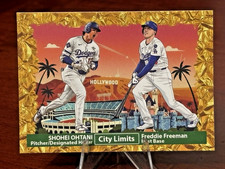 2025 Baseball City Limits Shohei Ohtani Freddie Freeman Custom Downtown Dodgers