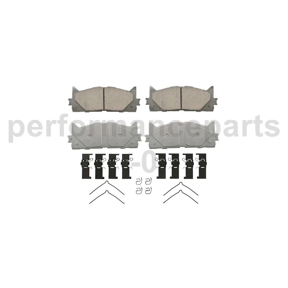 Juego de pastillas de freno de disco delanteras rotor de freno de disco para Toyota Avalon 2009-2018 Foto 3 de 4