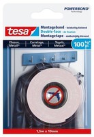 Tesa Powerbond Montageband FüR Fliesen/Metall, 19 Mm X 5,0 M 1 Bis 40X Spare 38%