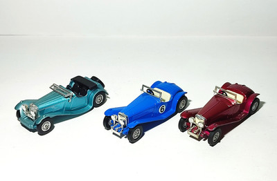 SS Jaguar 100 + Riley Matchbox Models of Yesteryear Konvolut #ad6