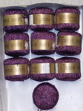 20g / 1x Lamé Soft Wollservice Wolle lila wie Anny Blatt Gyps tolle Farbe selten