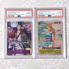 One Piece Zoro & Nami PSA10 2nd Anniversary Card Set Limited Edition