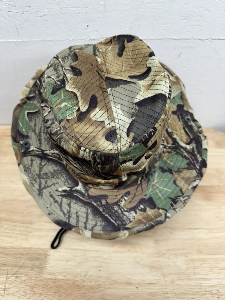 Vtg Advantage Camo Hunting Hat Outdoor Cap Boonie - Image 4 of 4