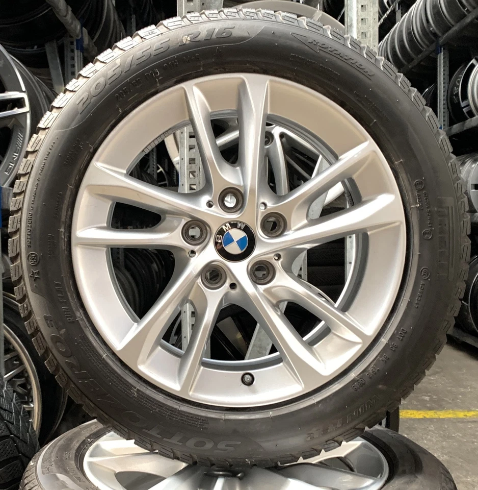 4 Orig BMW Winterräder Styling 474 205/55 R16 91H 1er F40 2er F44 6855083 3295 - Bild 2 von 3
