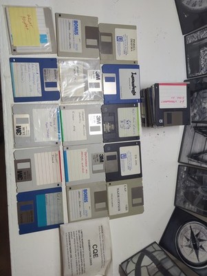 Lot Of 35 3M Sony Floppy Disks 3.5 DS Vintage Computer