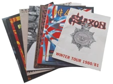 Uk Tour Progs Job Lot 8  Guns n Roses Def Leppard Aerosmith Springsteen  Saxon 