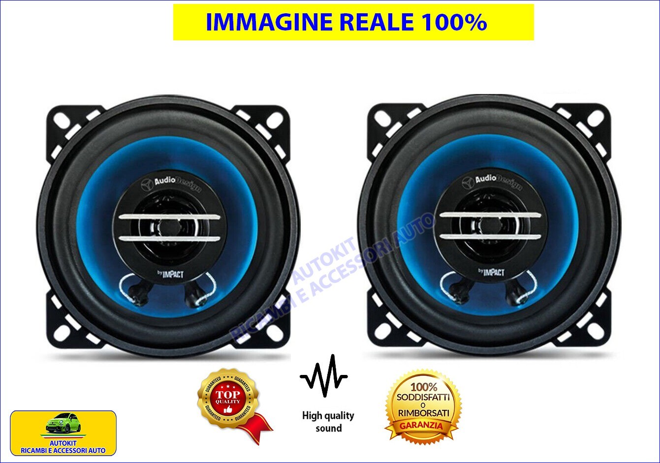 Kit audio per FIAT Panda 141 autoradio casse nere antenna mascherina stereo foto 3