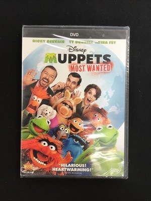 Muppets Most Wanted (DVD, 2014) BRAND NEW SEALED  Disney