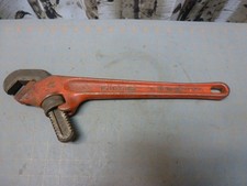 Rare Ridgid E-17 Offset Smooth Jaw Hex Nut Wrench 5/8" - 1-1/4" cap.
