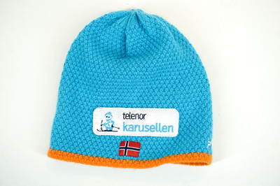Phenix Blue Knit Norway Ski Team Beanie Hat Adult size S or Youth Regular