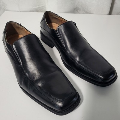 Joseph Abboud Black Men\'s Penny Loafers Sz 14.  New. Tub8 Size 10 - Joseph Abboud Leather Penny Strap Loafers - Black  main image 2
