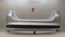 2017-18 Silver Ford Fusion Rear Bumper Assembly For Single Exhaust