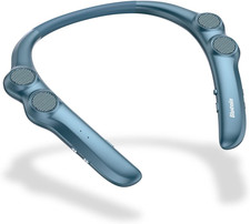Neckband Bluetooth Speaker, Wireless Wearable Speaker W/Lightest 78G Weight, Hig