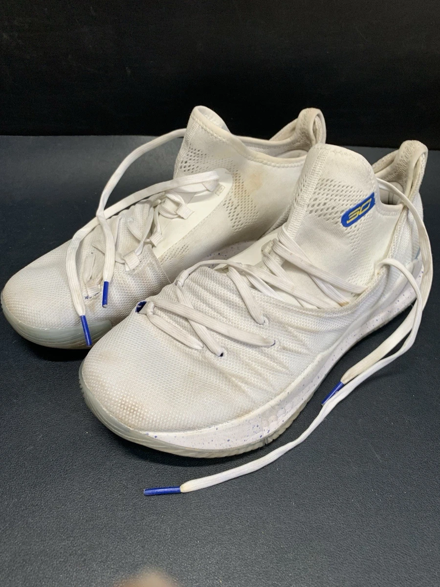 Las mejores ofertas en Under Armour Curry 5 Low Triple White | eBay