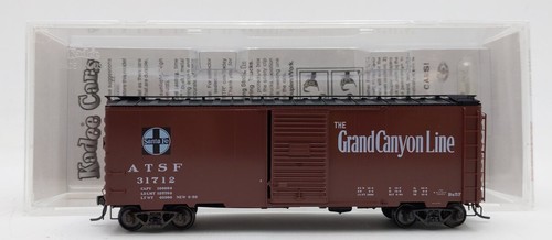 Coche de carga Youngstown Kadee 4065 HO ATSF 40' PS-1 puerta única #31712 EX/caja | Condition: Used