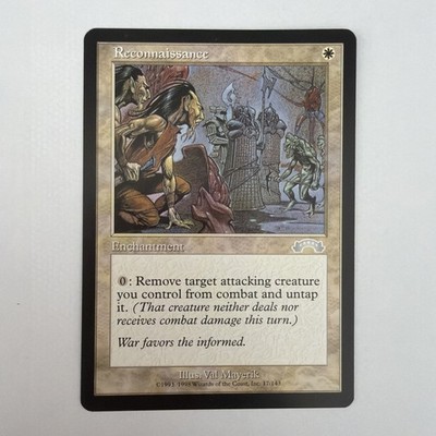 MTG Reconnaissance, Exodus, Uncommon, 17/143, NM, Vintage