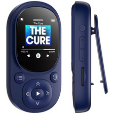 64GB Clip MP3 Player Bluetooth 5.3, Children'S Music Player with Pedometer Supp