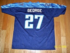 Tennessee Titans Vintage Eddie George NFL Football Jersey Size 2XL