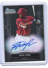 2022 Arol Vera Bowman Sterling Auto RC #PA-AV (H397) $6 MAX SHIP