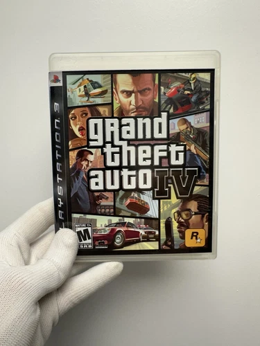Grand Theft Auto IV 4 GTA (Playstation 3, 2008) PS3 - TESTED AND WORKING!