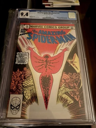 The Amazing Spider-Man Annual #16 CGC 9.4 1982 Marvel