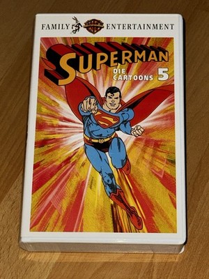 Superman - Die Cartoons 5 VHS..Warner Home Video .