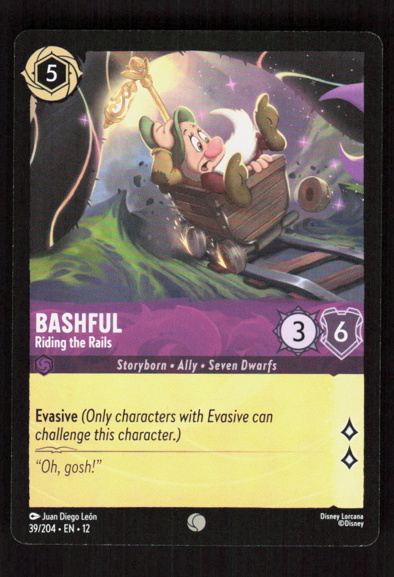 Bashful - Riding the Rails (Foil) Cold Foil 39/204 Wilds Unknown Common NM