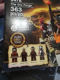 LEGO Lord of the Rings The Orc Forge 9476 New Sealed Box 