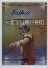 2022 Panini Illusions Rookie Endorsements /150 Sam Howell #RE-SH Auto 16wc