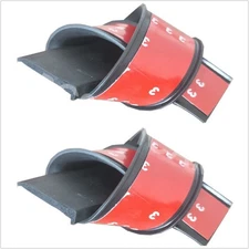 2PCS Car Fender Flare Wheel Eyebrow Arch Extension Moulding Trim Protector Strip