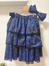 Preview of Moi-même-moitié Skirt & Ribbon Headband Set - Free Size