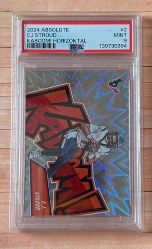 2024 Panini Absolute - Kaboom! Horizontal C.J. Stroud #2 PSA 9 Texans