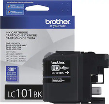 Genuine Brother LC101BK Black Ink Cartridge – OEM – New
