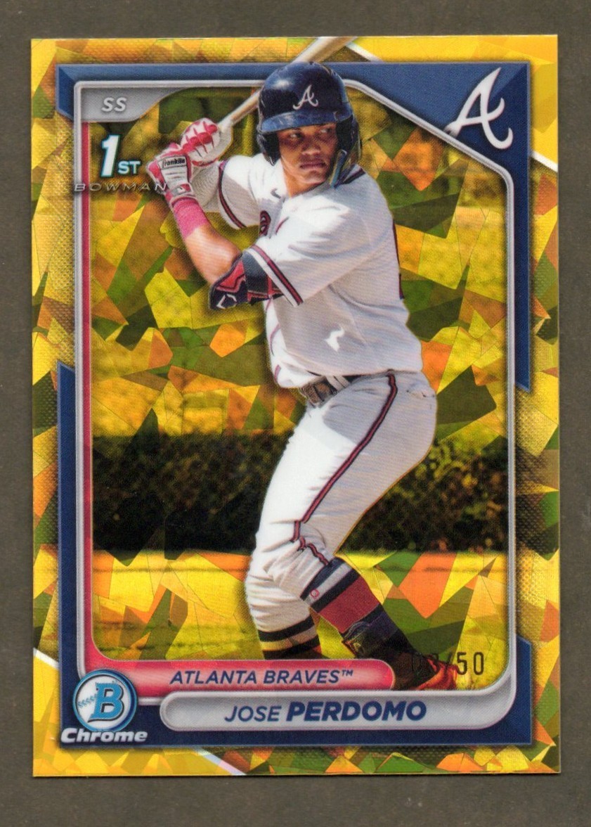 Jose Perdomo	2024 Bowman Chrome Sapphire Edition 1st Bowman Gold 03/50