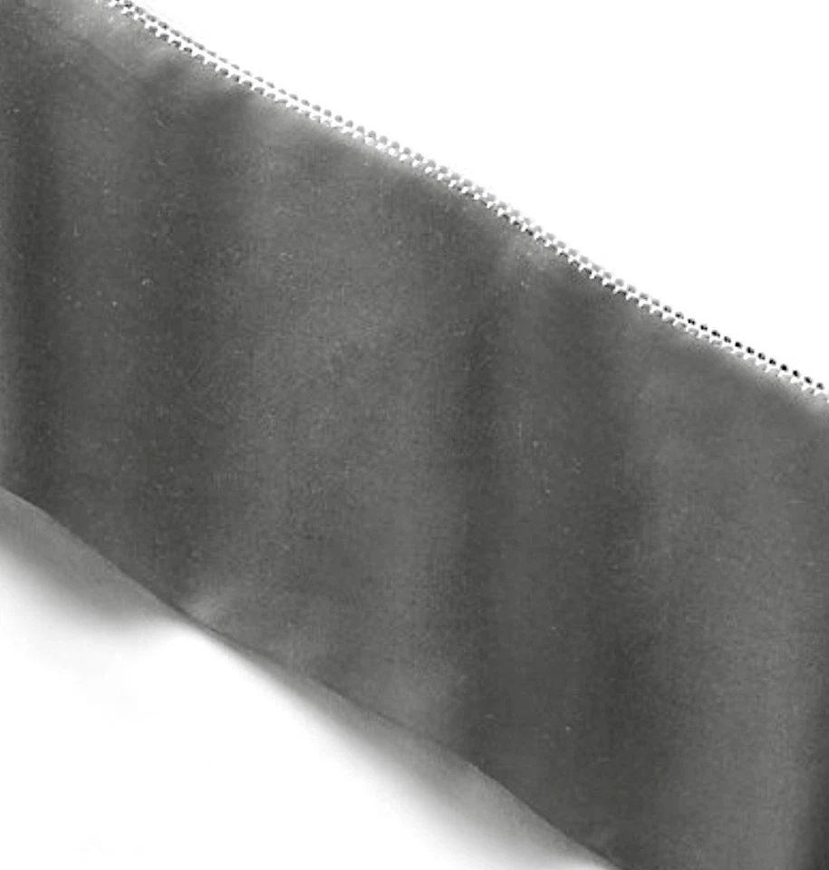 RALPH LAUREN Organic Graphite Sateen Border KING FLAT SHEET $215 - Image 3 of 4