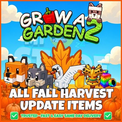  Grow A Garden 2 -  FALL HARVEST UPDATE  | GAG2 | Fast & Easy