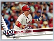 2017 Topps #651 Jose Lobaton