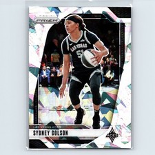 2024 Panini Prizm WNBA Sydney Colson #73 Cracked Ice Las Vegas Aces