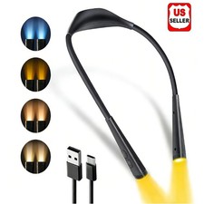 LED Hanging Neck Light Book Reading Work Lamp Knitting Light Outdoor Camping US