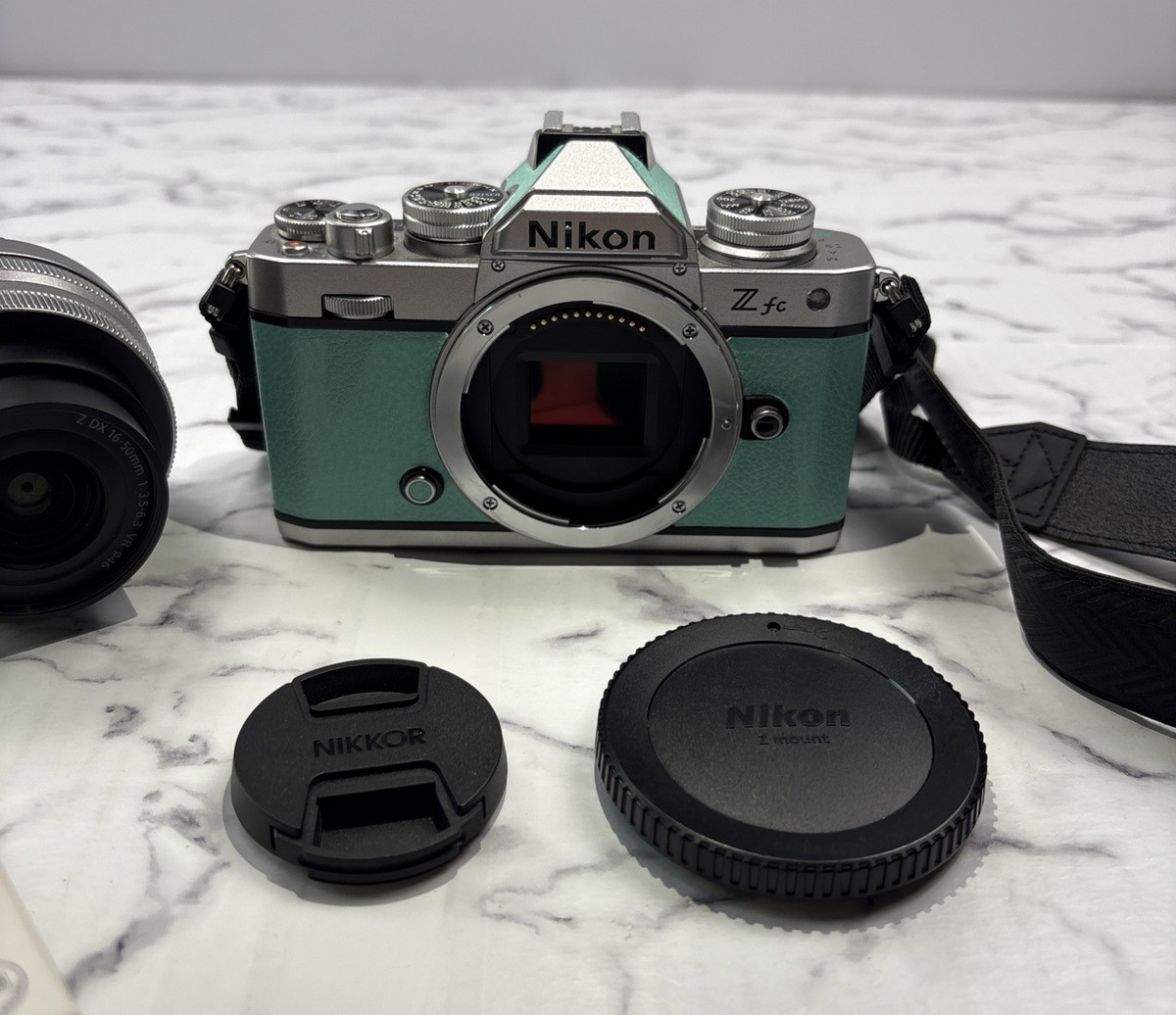 NIKON Z FC Limited Edition Mint Green W 16-50 VR SL Lens Kit Japan